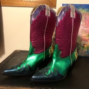 Toral MultiColored Boots